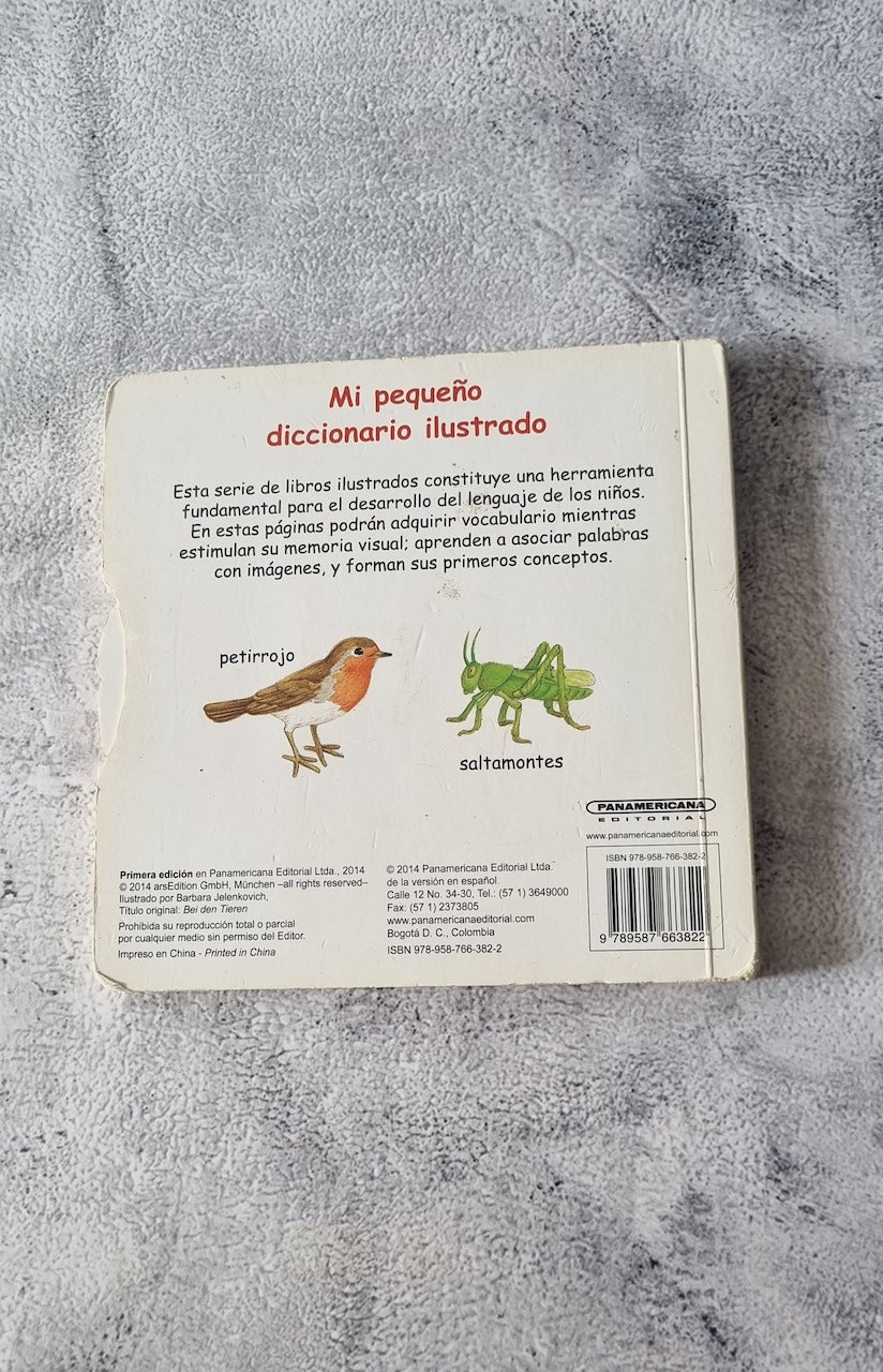 Libro Mi pequeño diccionario Animales